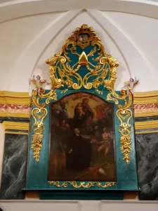 Retable de la chapelle Saint-Sauveur à Saint-Jean-Cap-Ferrat